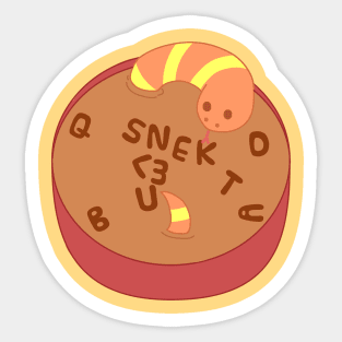 snake soup Sticker